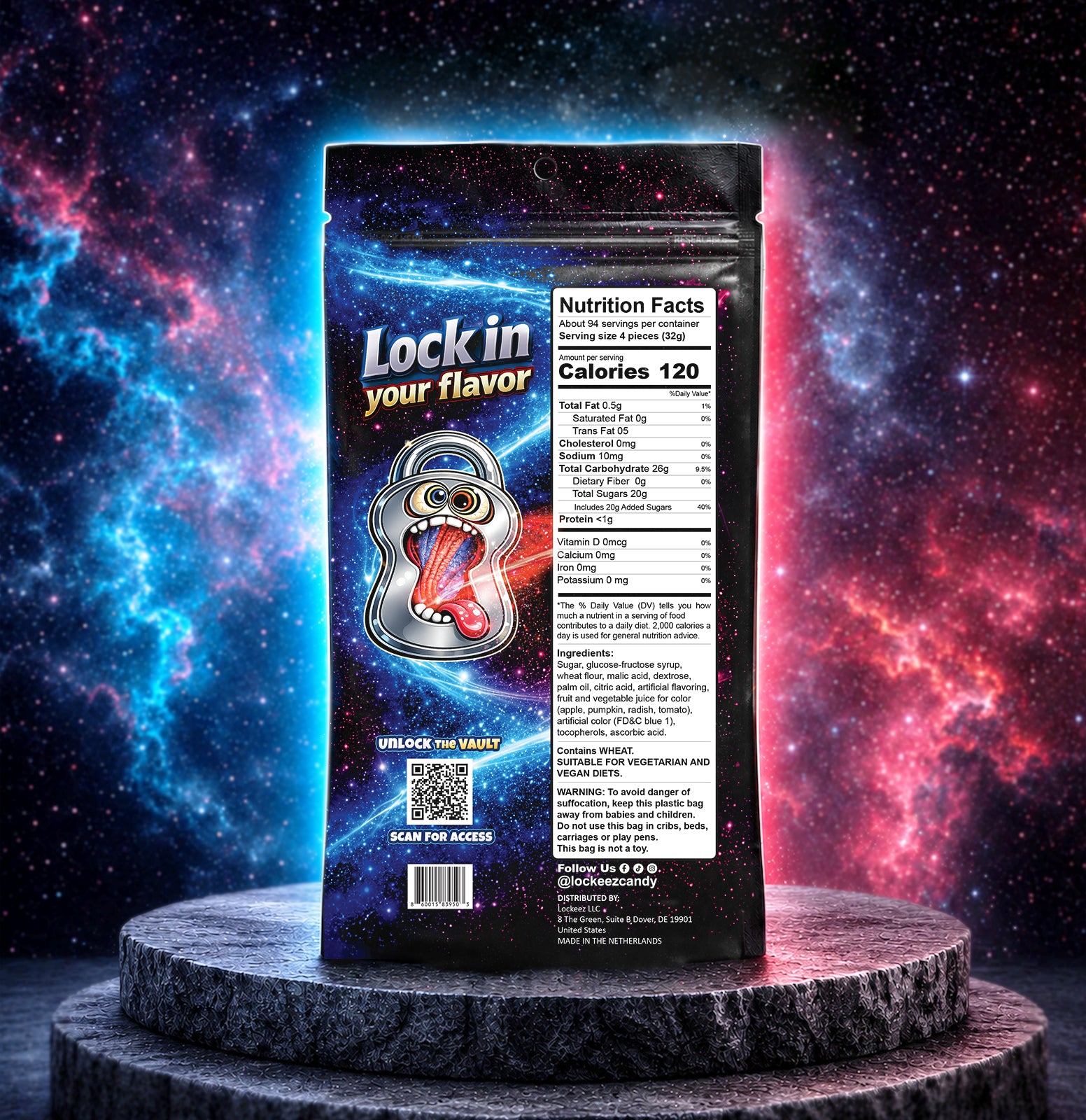 Lockeez Berry Blitz Sour Beltz
