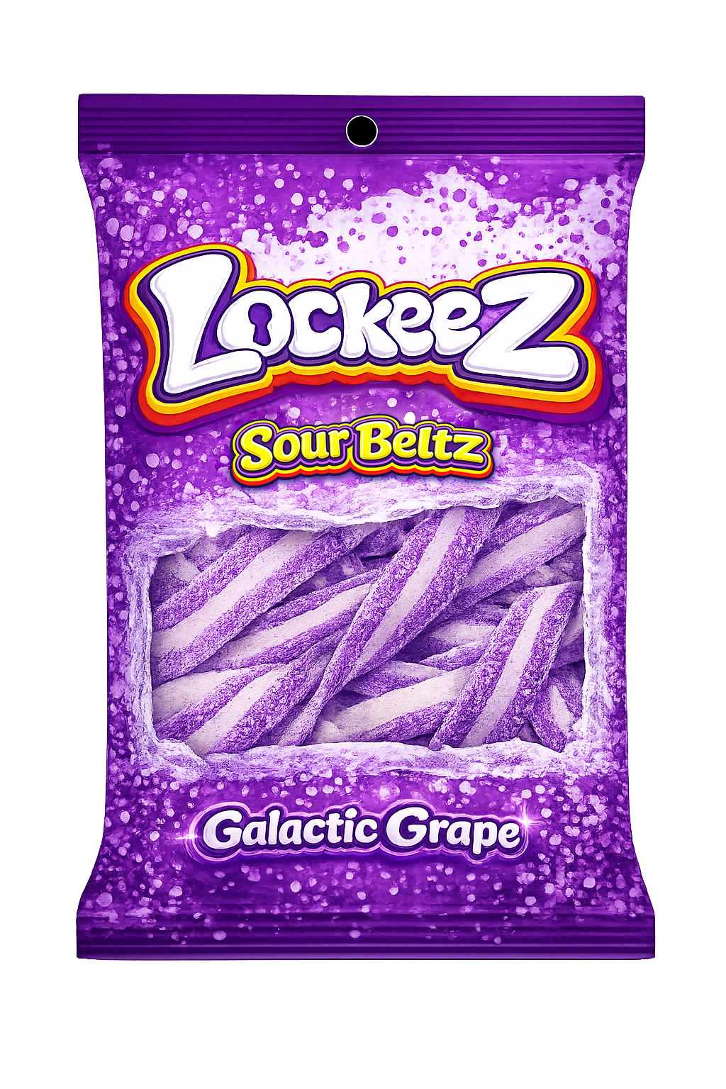 Lockeez Galactic Grape Sour Beltz