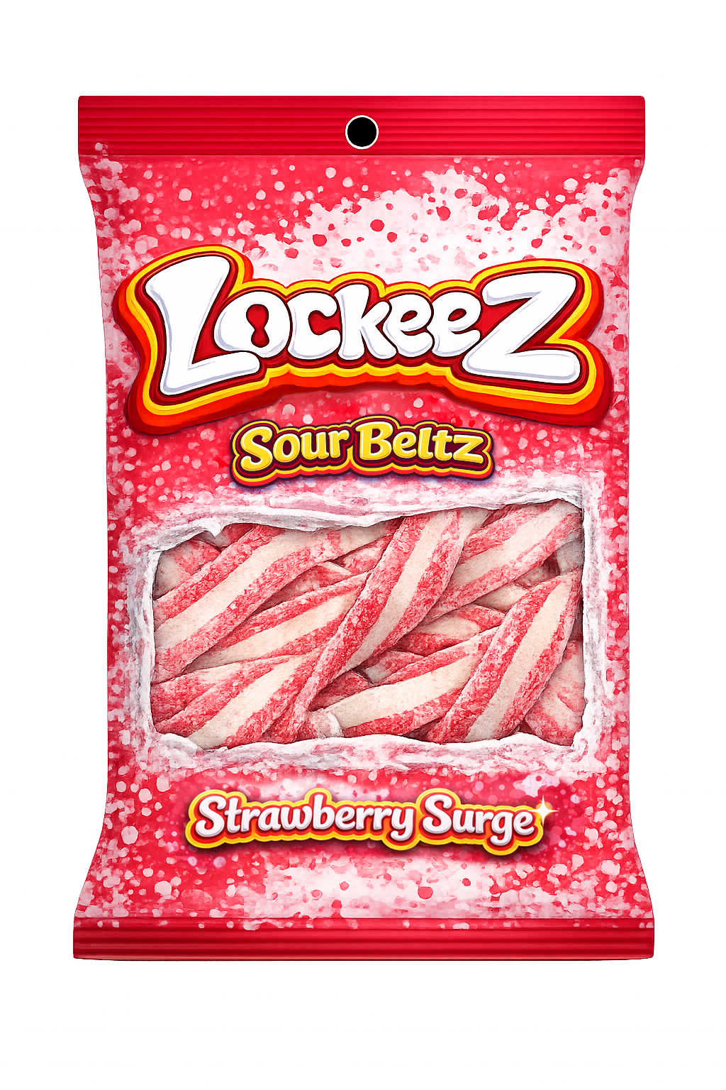 Lockeez Strawberry Surge Sour Beltz