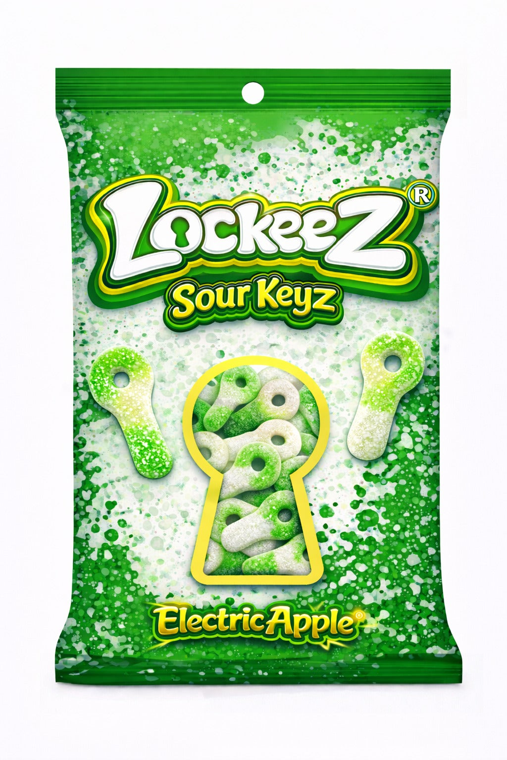 Lockeez® Electric Apple Sour Keyz