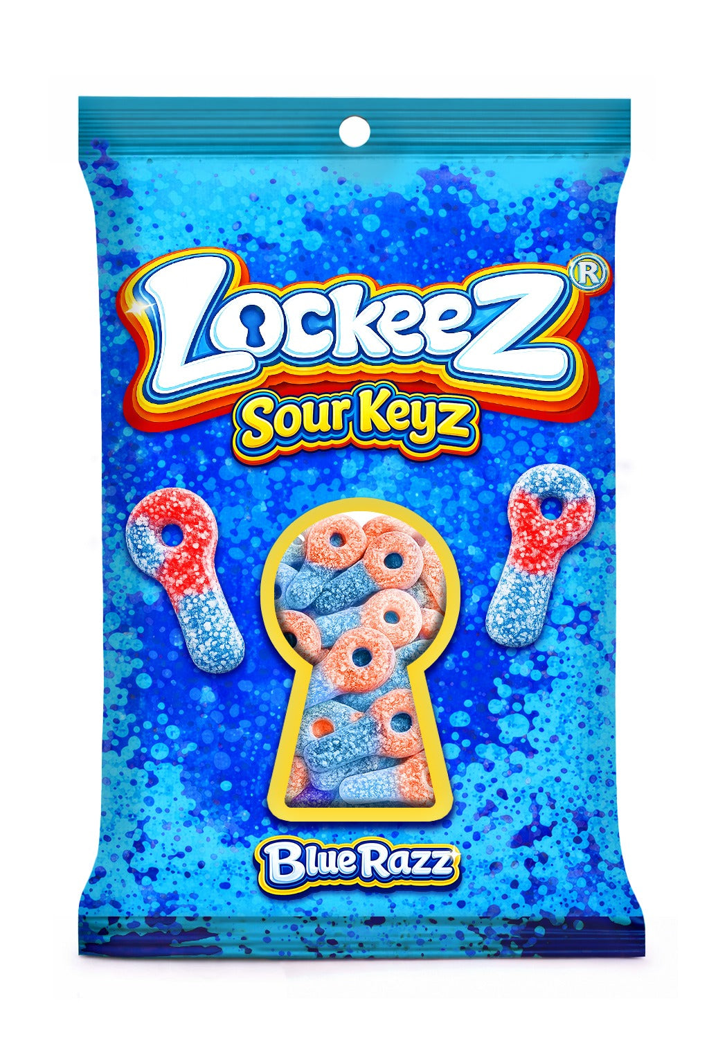 Lockeez® Blue Razz Sour Keys