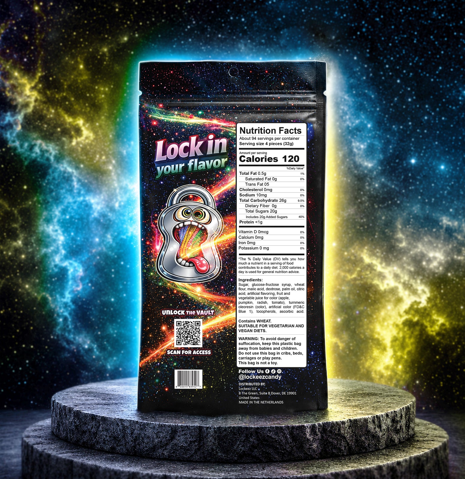 Lockeez Fruit Frenzy Sour Beltz