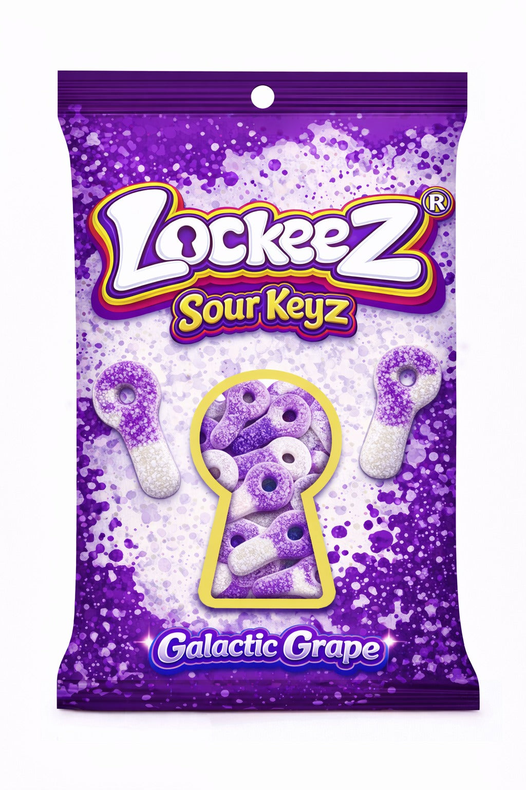 Lockeez® Galactic Grape Sour Keyz