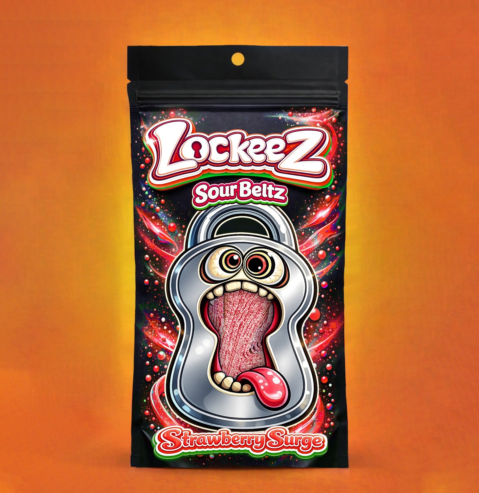 Lockeez Strawberry Surge Sour Beltz