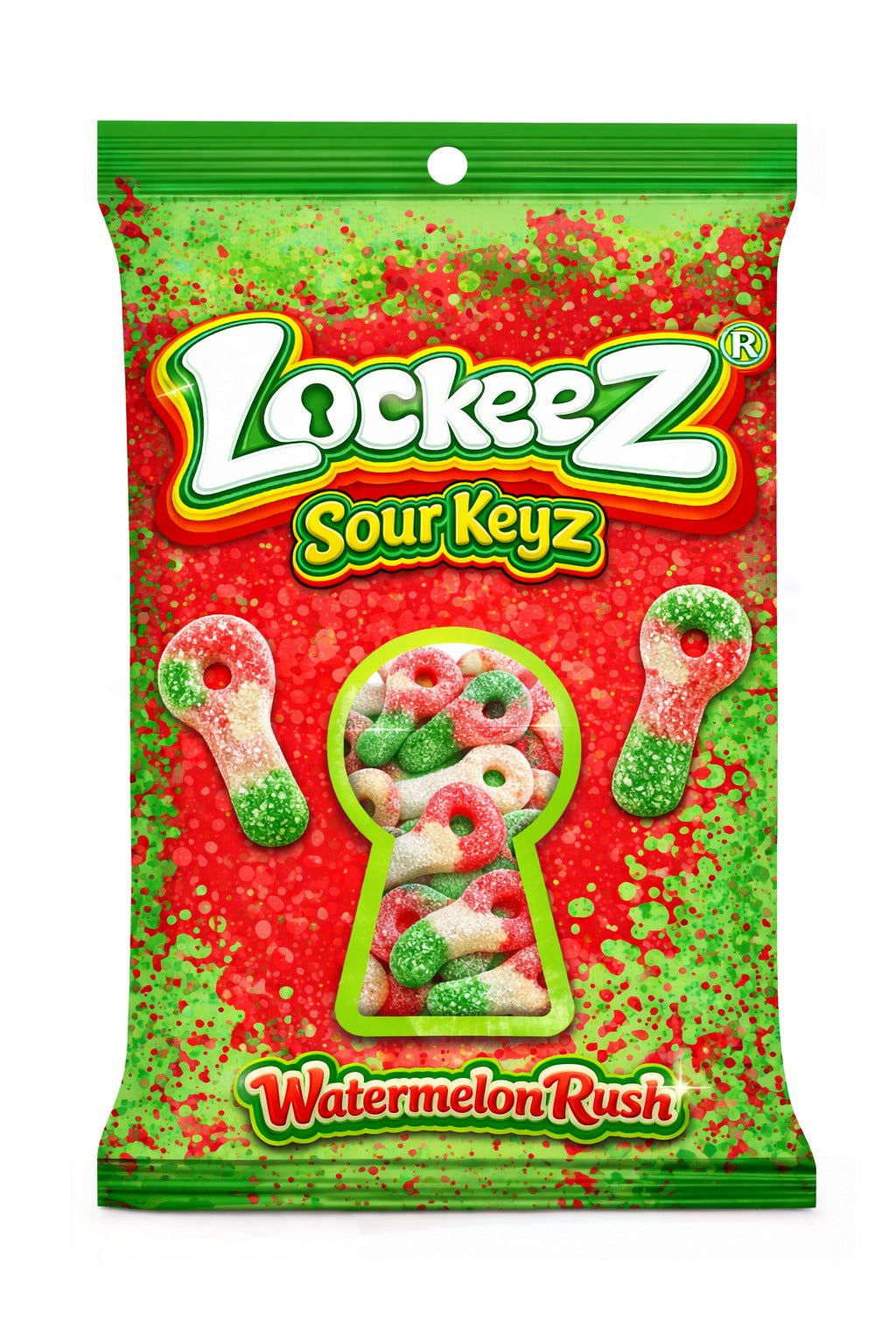 Lockeez® Watermelon Rush Sour Keyz
